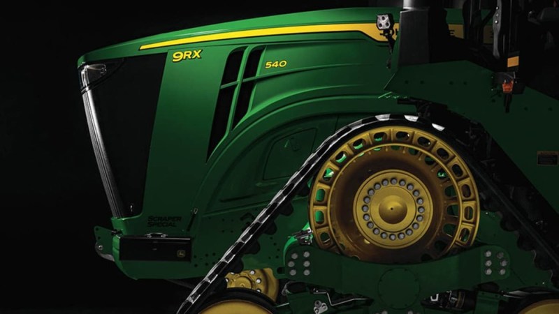 John Deere 9RX 540 Scraper Special Tractor